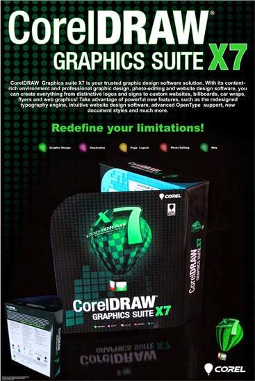 CorelDRAW Graphics Suite X7.5 32bits et 64bits