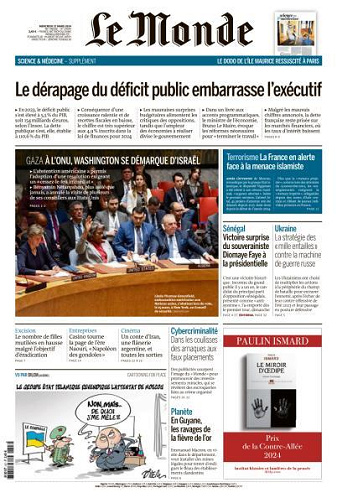 Le Monde du 27 Mars FRENCH Aucun 2024