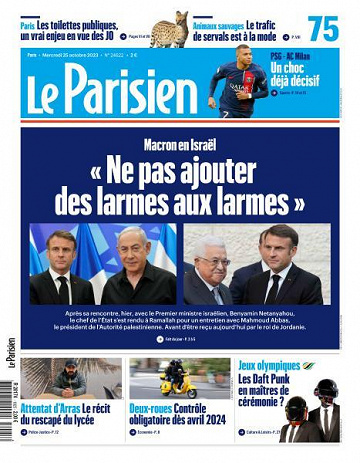 Le Parisien - 25 Octobre 2023